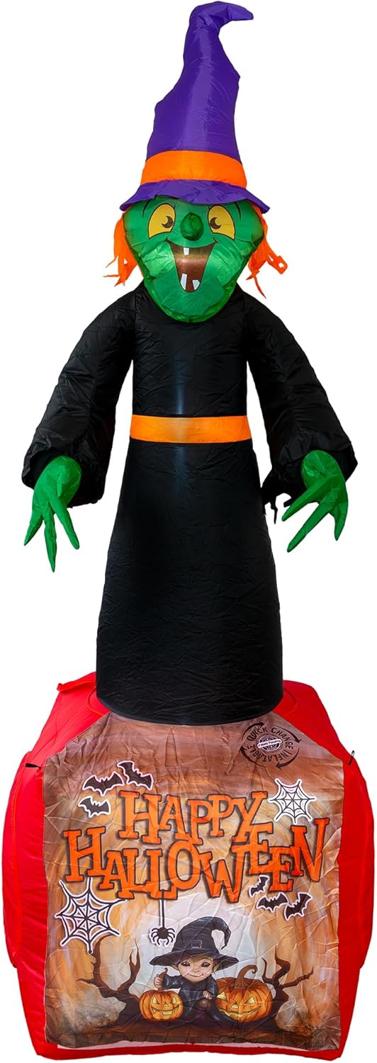 Inflatable 4-in-1 Holiday Yard Decoration – Easter, Halloween, Thanksgiving & Christmas with LED Lights, Built-in Blower, Compact Storage | Indoor & Outdoor Use, UL Certified