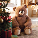 Vermont Teddy Bear Giant Elephant Stuffed Animal - 6 Foot Big Stuffed Elephant Plush from Giant Cuddle Collection - Collectible Plushies for Kids & Adults | Crafted in The USA