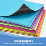 HOMiDEK Reusable Magnetic Sticky Notes, (30 Pack, 3x3 in) Dry Erase Magnets Magnetic Labels with Marker, Easy to Post Notes for Whiteboard, Fridge, Locker, Cabinet, Door - Office & Classroom Supplies