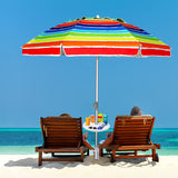 AMMSUN 13" Beach Umbrella Table Tray for Beach, Patio, Garden, Swimming Pool with Cup Holders, Snack Compartments Teal