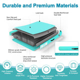 AWSUM Inflatable Floating Dock Air Dock Platform Floating Island Raft with None-Slip Surface for Pool Beach Ocean