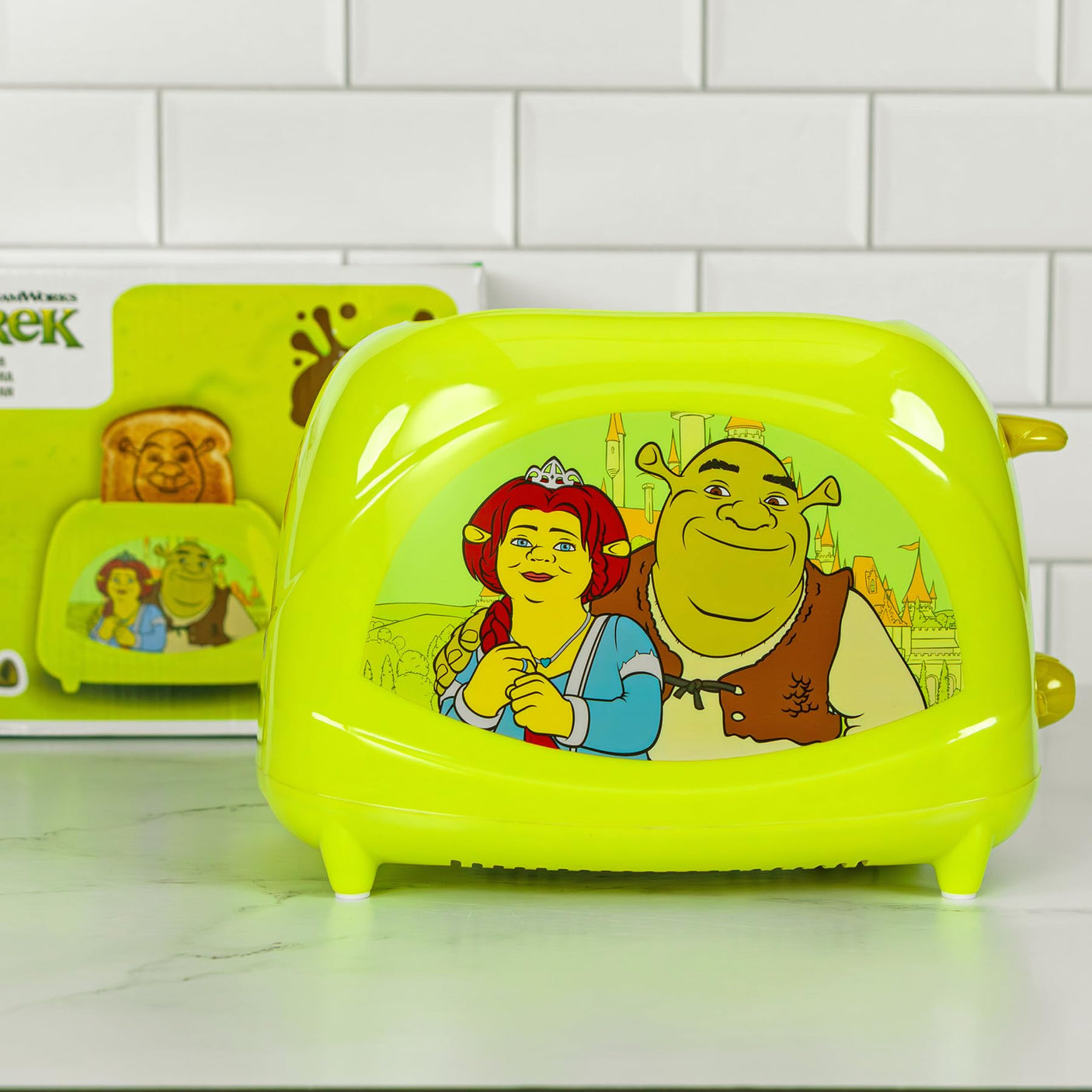 Uncanny Brands Bob Ross Toaster - Toasts Bob's Iconic Face onto Your Toast