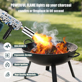 Powerful Grill Torch Gun | Propane Torch Gun, Adjustable Flamethrower | Blowtorch for BBQ, Camping, Charcoal Lighter & Fire Starter, 800,000BTU