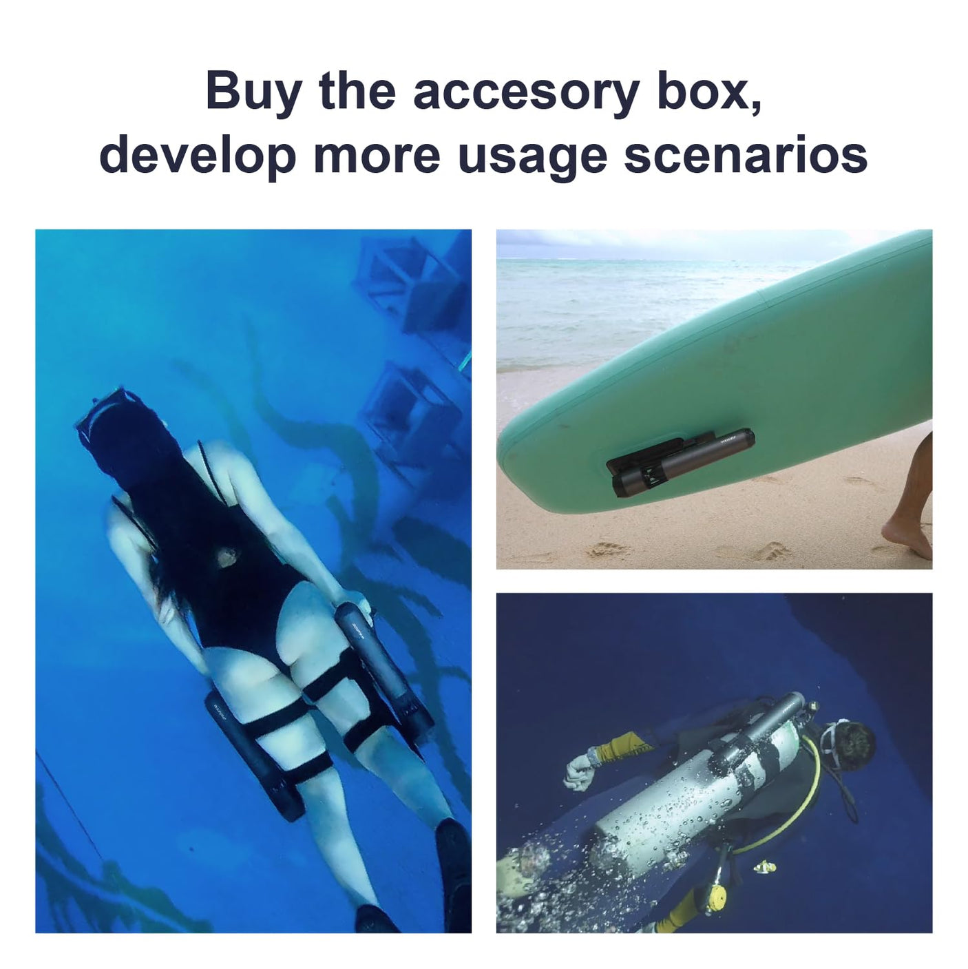 Waydoo Subnado Underwater Scooter Black and Red Special Version
