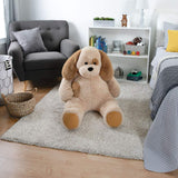 Vermont Teddy Bear Giant Elephant Stuffed Animal - 6 Foot Big Stuffed Elephant Plush from Giant Cuddle Collection - Collectible Plushies for Kids & Adults | Crafted in The USA
