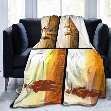 Custom Blanket with Photo Text Personalized Bedding Throw Blankets Customized Flannel Fleece Blankets for Family Birthday Wedding Gift Fits Couch Sofa Bedroom Living Room (1 Photos, 40"x50")