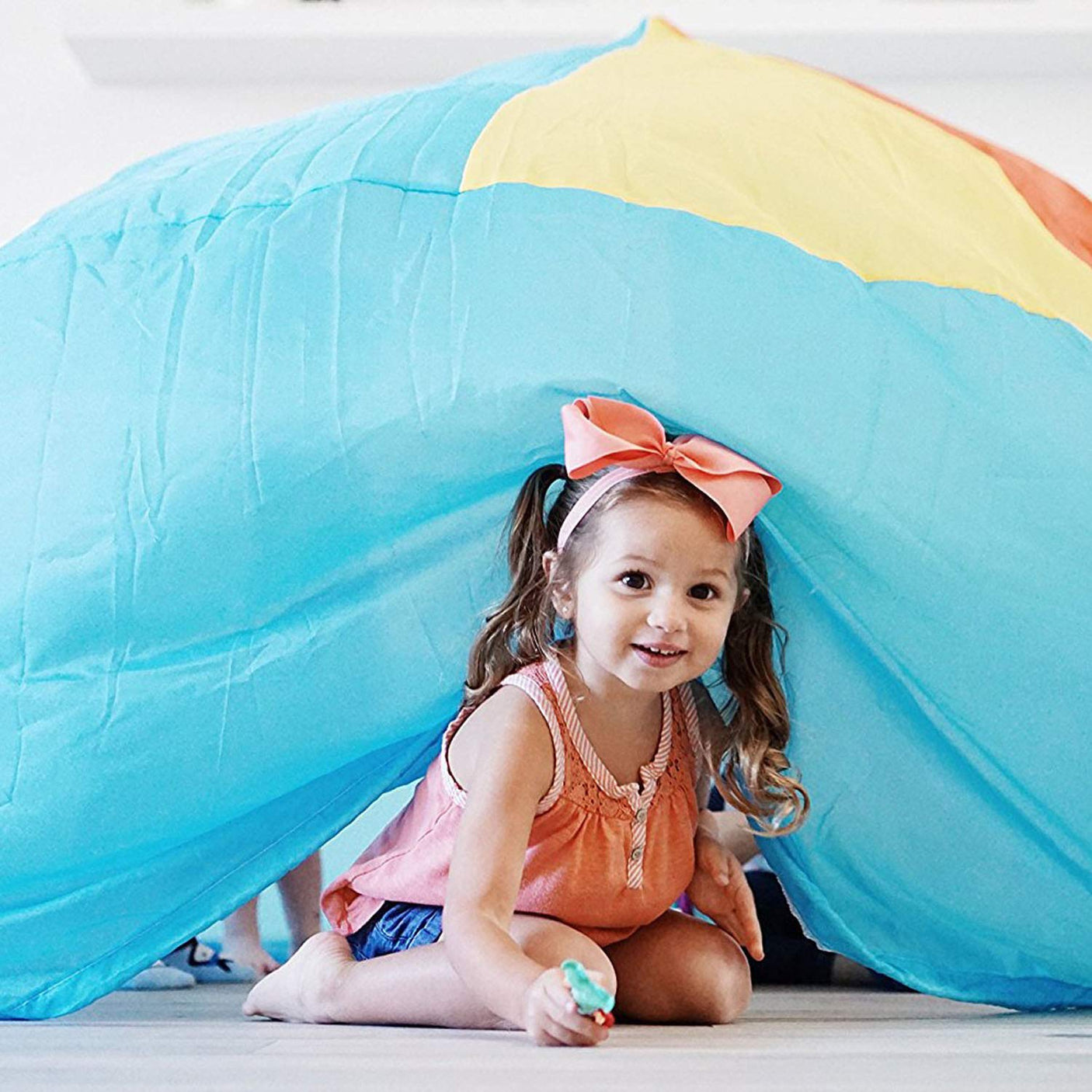 The Original Patented AirFort - Build A Fort in 30 Seconds, Inflatable Fort for Kids, Play Tent for 3-14 Years, A Playhouse Where Imagination Runs Wild, Fan not Included (Starry Night)