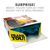 Prank-O My First Fire Prank Gift Box – Empty Box for Wrapping Real Presents – Hilarious Fake Packaging for Birthdays, Christmas, and Holidays – Fun Gag Gift Box for Men, Women, and Kids