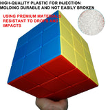 Giant Magic Cube, 18CM Big 3x3 Speed Cube Color-Matching 3D Sensory Puzzle Box Super Large Birthday Christmas Stocking Stuffers Gift for Kids Adults Fidget Toy Brain Teasers Cubing Classroom Speed Toy