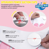 Bubble Bath Mat Tub Spa Massager, Portable Spa Bubble Bath Massager with Upgraded Powerful Suction Cup, Electric Air Pump, Pillow and Remote Control for Relaxation 45 * 17in (Grey)