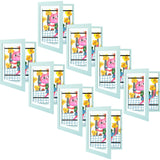 Golden State Art, 10x12.5 Kids Art Frames, Front-Opening Picture Frame Great for Kids Drawings, Artworks, Children Art Projects, Schoolwork, Home or Office (Walnut Set of 2)