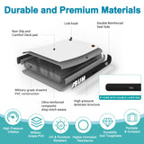 AWSUM Inflatable Floating Dock Air Dock Platform Floating Island Raft with None-Slip Surface for Pool Beach Ocean