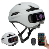 Smart Bike Helmet with Light: Bicycle Helmets for Adult Teens for Mountain & Road Cycling Electric Scooter Skateboard Skating