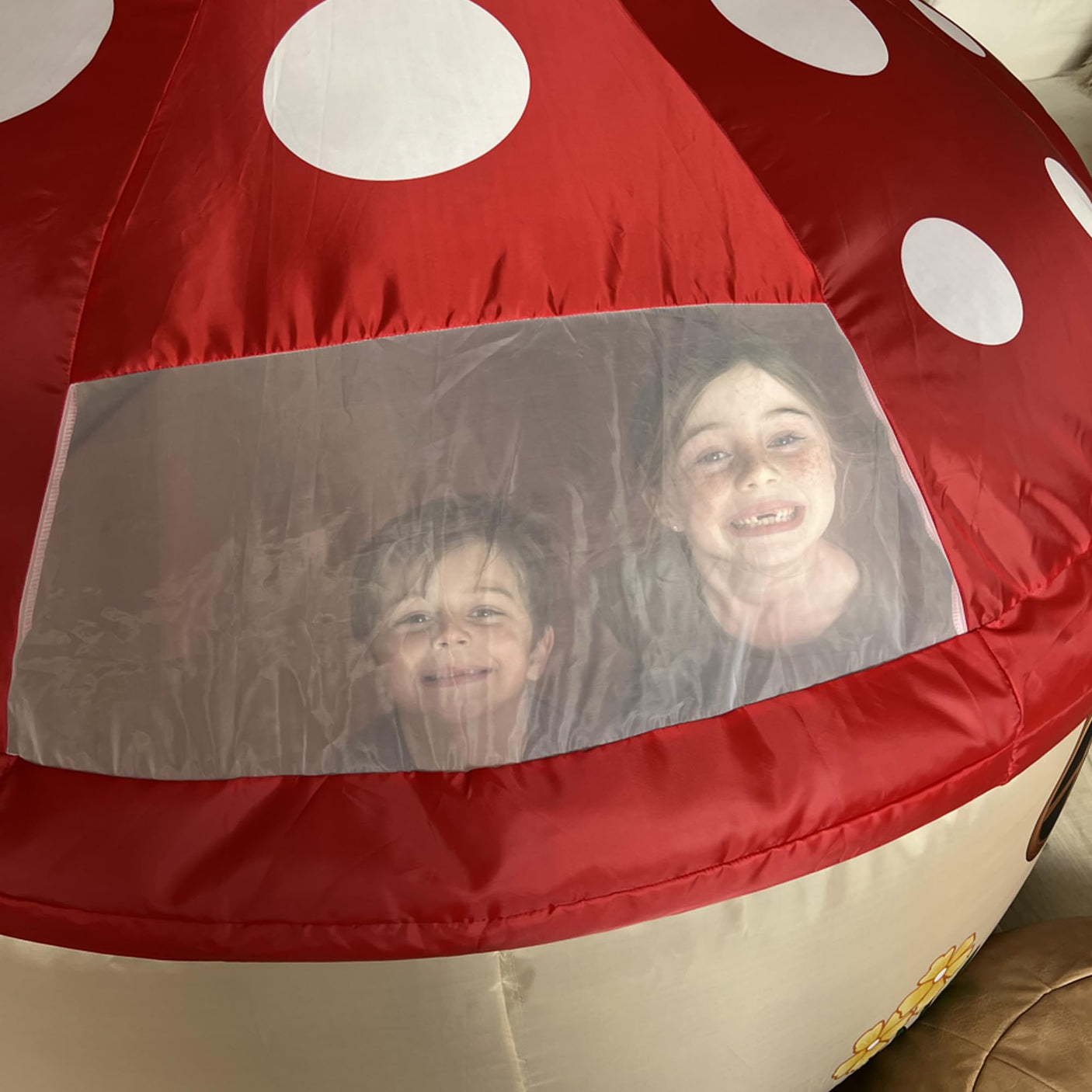 The Original Patented AirFort - Build A Fort in 30 Seconds, Inflatable Fort for Kids, Play Tent for 3-14 Years, A Playhouse Where Imagination Runs Wild, Fan not Included (Starry Night)