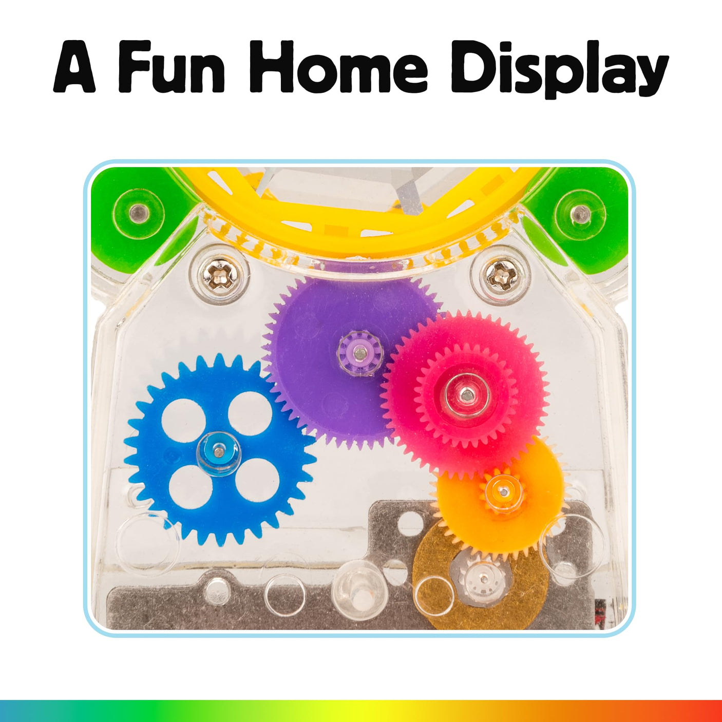 Kikkerland Solar Powered Rainbow Maker – Prism Suncatcher, Fun Home Window Decor – Unique Gift for Christmas & Birthdays – Single Crystal