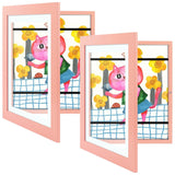 Golden State Art, 10x12.5 Kids Art Frames, Front-Opening Picture Frame Great for Kids Drawings, Artworks, Children Art Projects, Schoolwork, Home or Office (Walnut Set of 2)