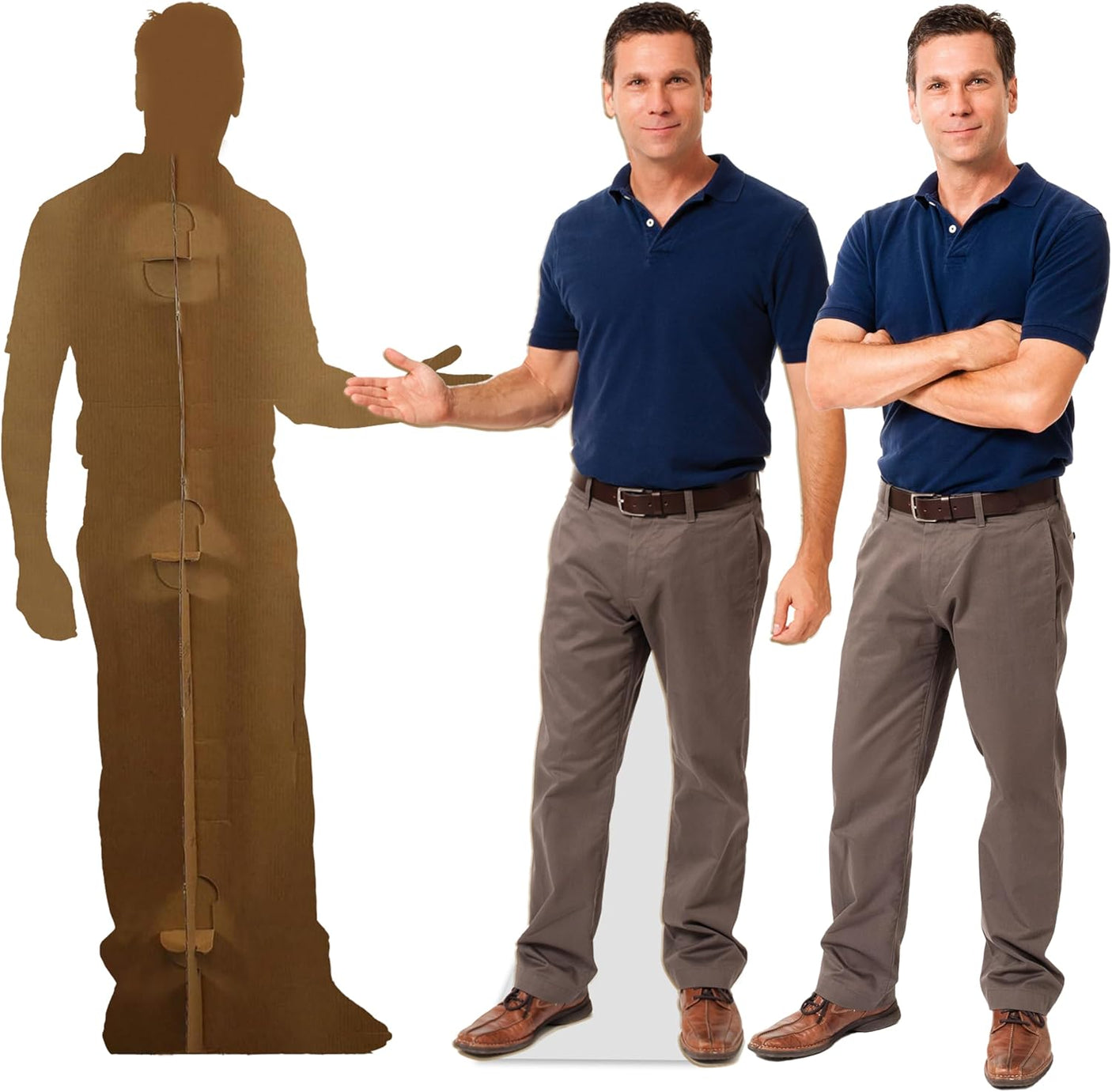 Generic Custom Life Size Cardboard Cutout - 2 Material Options, 1-8 ft - Personalized High Resolution Stand Up | Upload Photo - Perfect Decor for Wedding, Graduation, Birthday, PPUVTLCUTOPTOPT1PCBRDG