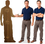Generic Custom Life Size Cardboard Cutout - 2 Material Options, 1-8 ft - Personalized High Resolution Stand Up | Upload Photo - Perfect Decor for Wedding, Graduation, Birthday, PPUVTLCUTOPTOPT1PCBRDG