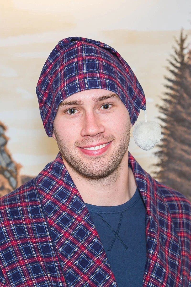Men's Night Cap, 100% Cotton