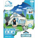 The Original Patented AirFort - Build A Fort in 30 Seconds, Inflatable Fort for Kids, Play Tent for 3-14 Years, A Playhouse Where Imagination Runs Wild, Fan not Included (Starry Night)