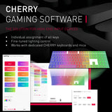 Cherry MX Board 3.0 S Wired Gamer Mechanical Keyboard with Aluminum Housing - MX Brown Switches (Slight Clicky) for Gaming and Office - Customizable RGB Backlighting - Full Size - Black