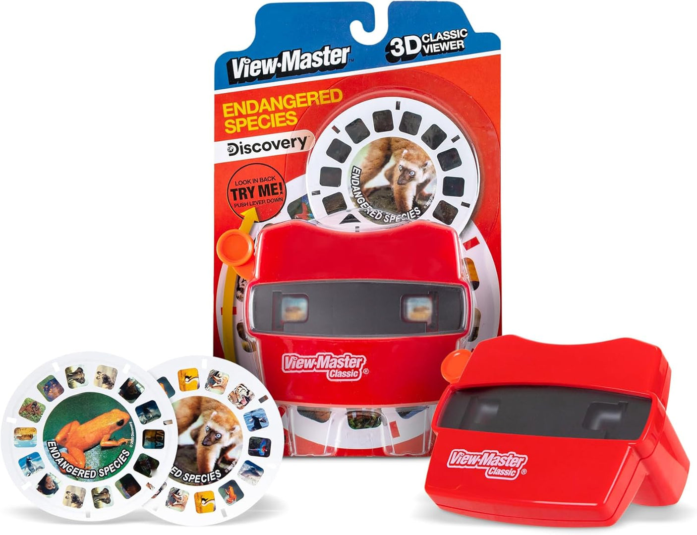 Classic View-Master - Metallic Viewfinder With 2 Reels Included - STEM, Retro, Nature Learning Toy for Kids and Adults, Toddlers, Ages 3+