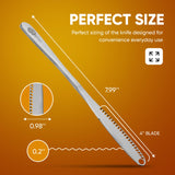 Stainless Steel Butter Spreader, Butter Knife - 3 in 1 Kitchen Gadgets (1)