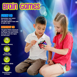 Electronic Brain & Memory Game Cube - Fun Toy Gift Ideas for Ages 6-12+ Year Old Boy & Girl - Cool Toys for Boys and Girls - Handheld Games Gifts for Kids and Teens