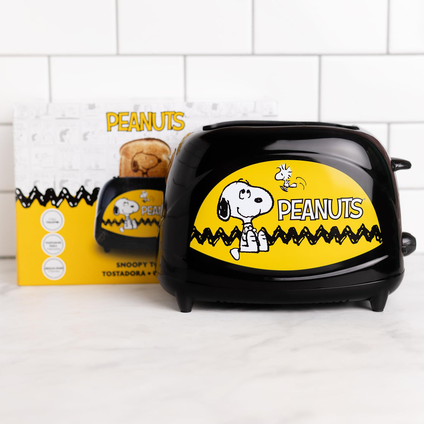 Uncanny Brands Bob Ross Toaster - Toasts Bob's Iconic Face onto Your Toast
