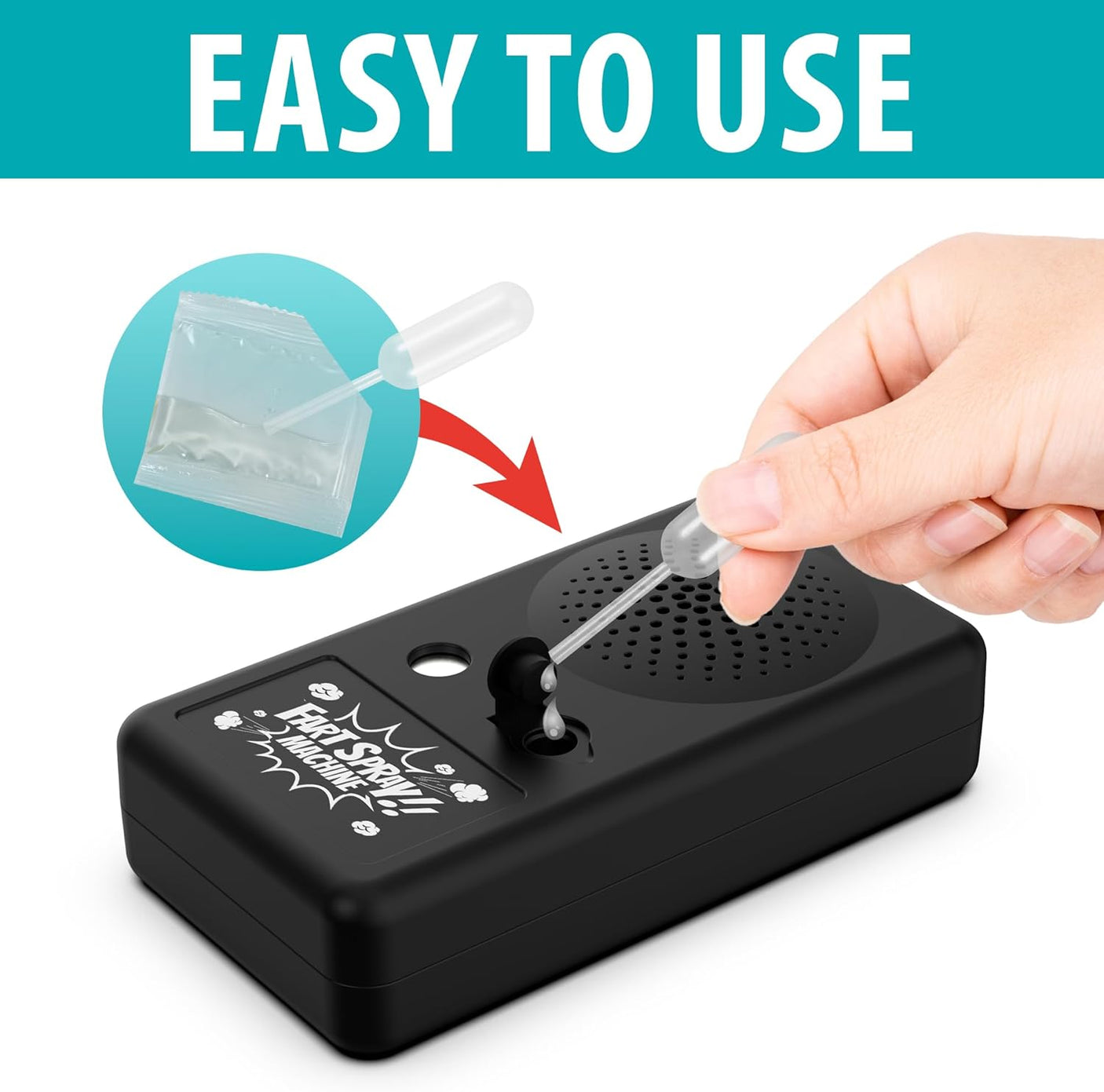 Fart Machine with Remote, Remote Controll Fart Spray Machine with 20 Realistic Sounds,Fart Spray Prank Toy, Pranks Jokes Gag Gift for Kids Adults