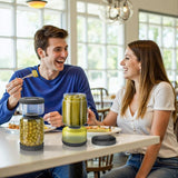 WhiteRhino Pickle Jar with Strainer Flip,34oz Pickle Container Pickle and Olive Hourglass Jar,Glass Flip Pickle Jar Juice Separator Jar with Airtight Lid for Jalapeno Gherkin
