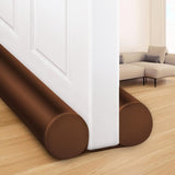 MAXTID Large Door Draft Stopper for Bottom of Doors 36” Under Door Draft Noise Blocker Black Gap Stoppers Door Draft Guard for Bottom of Doors Adjustable Door Seal Sweep Draft Home Essentials Gadgets