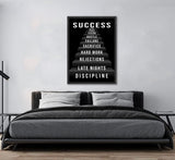Making Money Trading Motivational Canvas Wall Art Investing Office 1 Million Wall Decor Pictures Finance Investor Stocks Forex Trade Poster Print for Living Room Bedroom Office Decoration