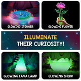 Smartivity Glow Magic Science Kit for Kids Ages 6-7-8-9-10-11-12 Years | 20 Amazing Science Experiments I Birthday Gifts for Boys & Girls | STEM Kit Toy for 6-12 Years Old