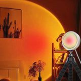 YouOKLight Sunset Lamp, Sunset Projector Lamp 10W LED Sunset Light Night Light 180 Degree Rotation Romantic Rainbow Light USB Charging for Bedroom Party Home Decor, Rainbow…