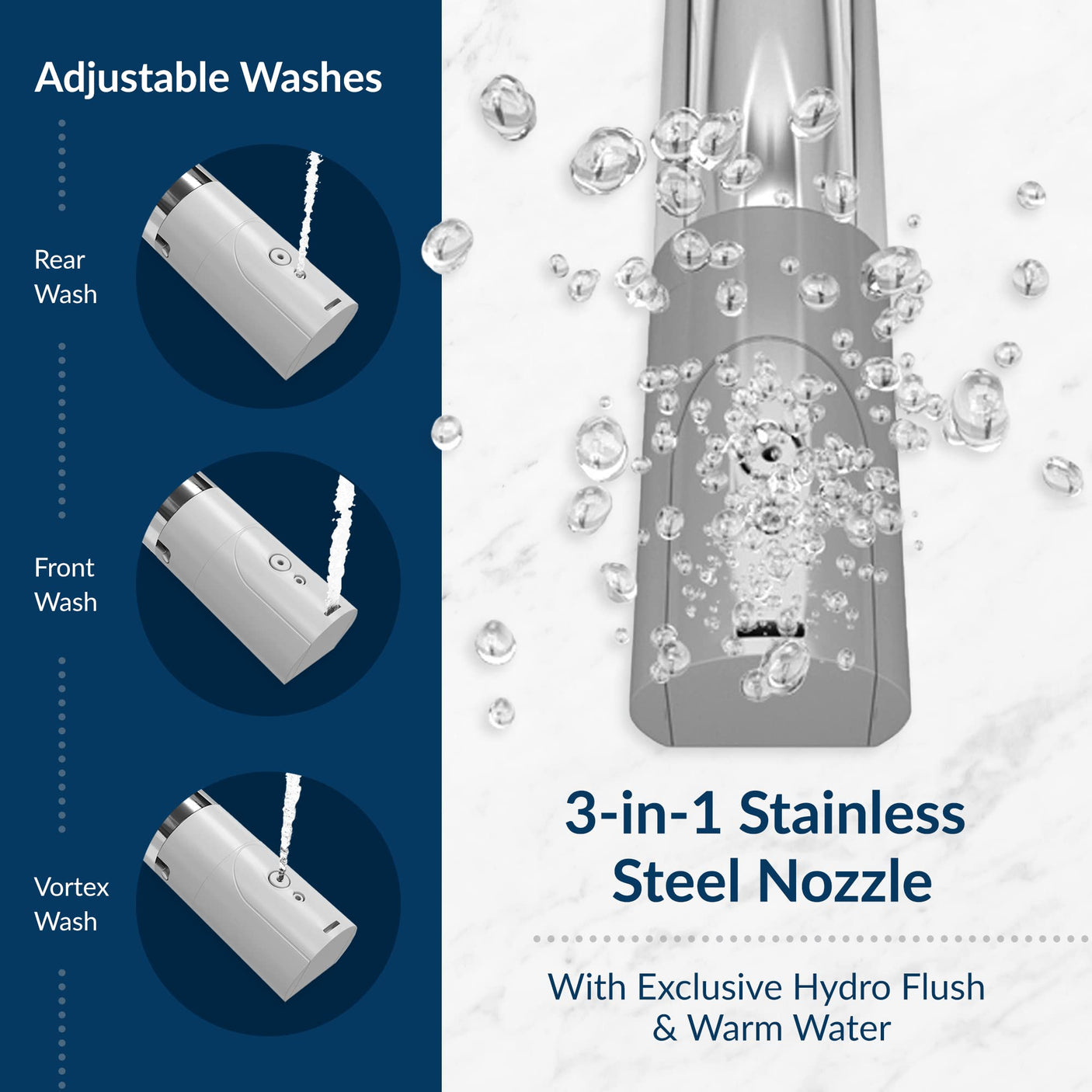 Bio Bidet BB2000 Bliss Electric Bidet Toilet Seat, Warm Water with Air Dryer, Heated Seat with Sensor and Slow Close Lid, Night Light, Remote Control, Elongated, White