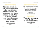 "It Always Seems Impossible Until It's Done.": Motivation for Dreamers & Doers