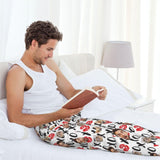 Custom Pajamas Pants Plaid Personalized Funny PJ Pant Design with Face Pajama for Men Women Dog Pet