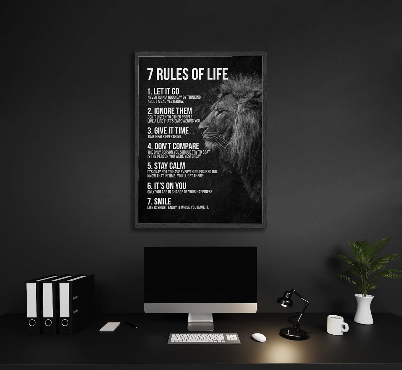 Making Money Trading Motivational Canvas Wall Art Investing Office 1 Million Wall Decor Pictures Finance Investor Stocks Forex Trade Poster Print for Living Room Bedroom Office Decoration
