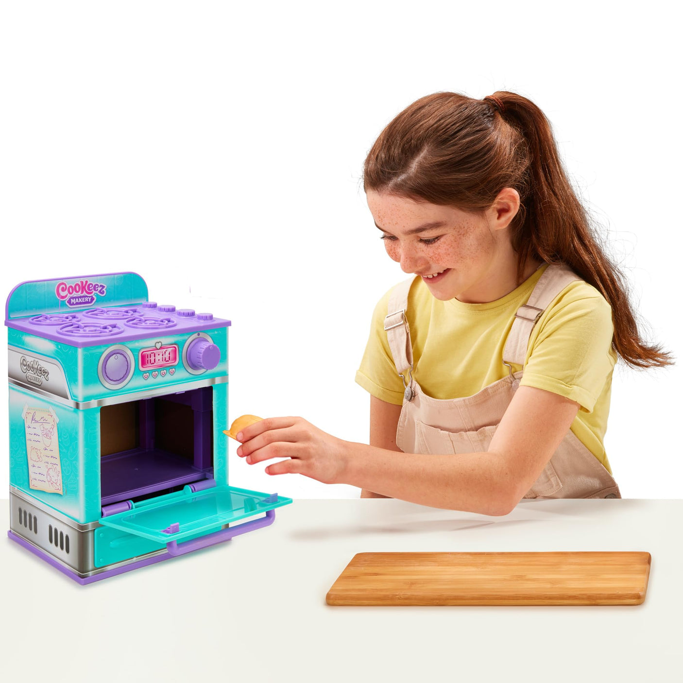 Baked Treatz Oven Playset – Interactive Bake & Reveal Toy Oven with Mystery Warm Scented Plush (Barky Bun, Ciacatta Bake, or Wheatney Bunny), Mixing Tools, Dough, & Accessories, 5+