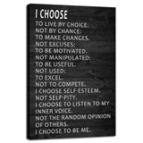 Inspirational Office Wall Decor Motivational Discipline Noun Canvas Wall Art Posters Prints Entrepreneur Quote Wall Picture Paintings Artwork Home Bedroom Framed Ready to Hang[12''W X 18''H]