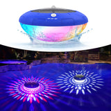 FirstE Solar Floating Pool Lights, RGB Color Changing Pool Floating Light, IP68 Waterproof LED Solar Pool Lights That Float, Hangable Auto ON Off for Above In Ground Pools Wedding Party Decoration (2)