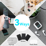 Esky Key Finder Locator with Sound, Stick-on TV Remote Control Finder, Item Locator Tags with 85dB Noise Sound 6 Receivers, Wallet Tracker Key Finders for Finding Keys, Remote Gift Idea