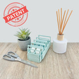 | Original Viral Desktop Tape Dispenser for Gift Wrapping & Crafts | Prepares 18 Tape Strips Fast | Blade-Free, Compact, Heavy-Duty | Fits Standard, Washi & Double-Sided Tape