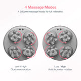 COMFIER Electric Cordless Hair Scalp Massager with Kneading 84 Massage Nodes, Handheld Portable Head Scratcher Massager for Hair Growth, Deep Clean and Stress Relax, Gifts for Men Dad