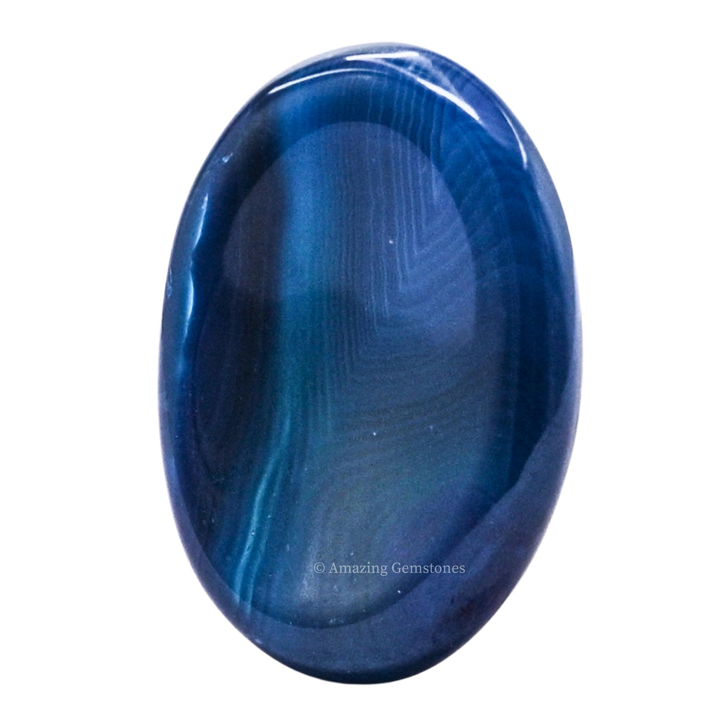 Amazing Gemstone Labradorite Worry Stone, Healing Crystals - Piedra Crystal Fidget for Gift, Meditation, Calming, Relaxation, Stress Relief