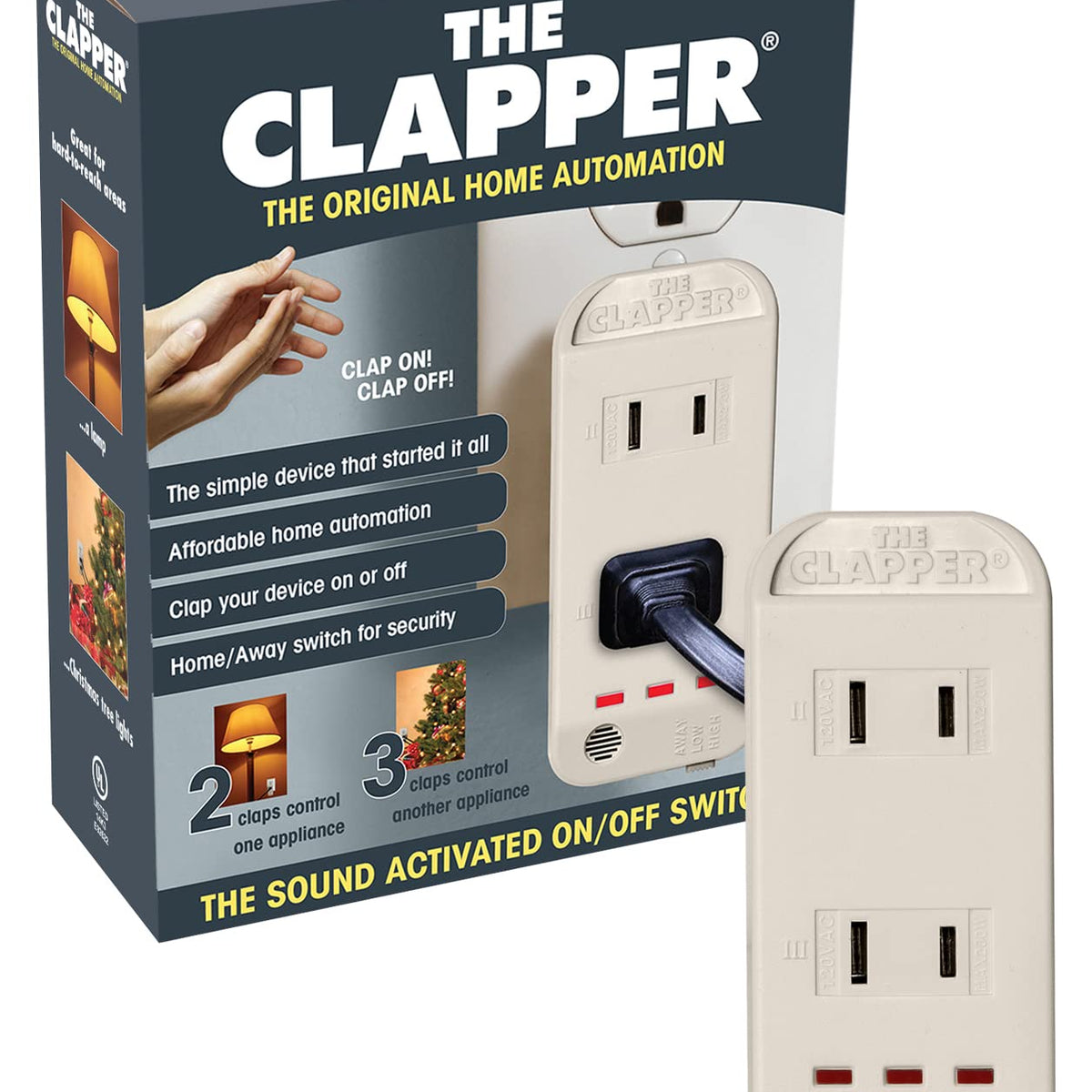The Original Home Automation Sound Activated Device, On/Off Light Swit ...