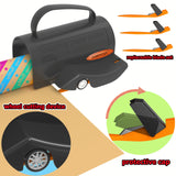 Wrapping Paper Cutter with 3 Replaceable Blade Sets for Birthday Paper Gift Wrapping Paper Roll Cutter and Christmas Wrapping Paper Cutter Tool Tube Holder Slidding Slicing.