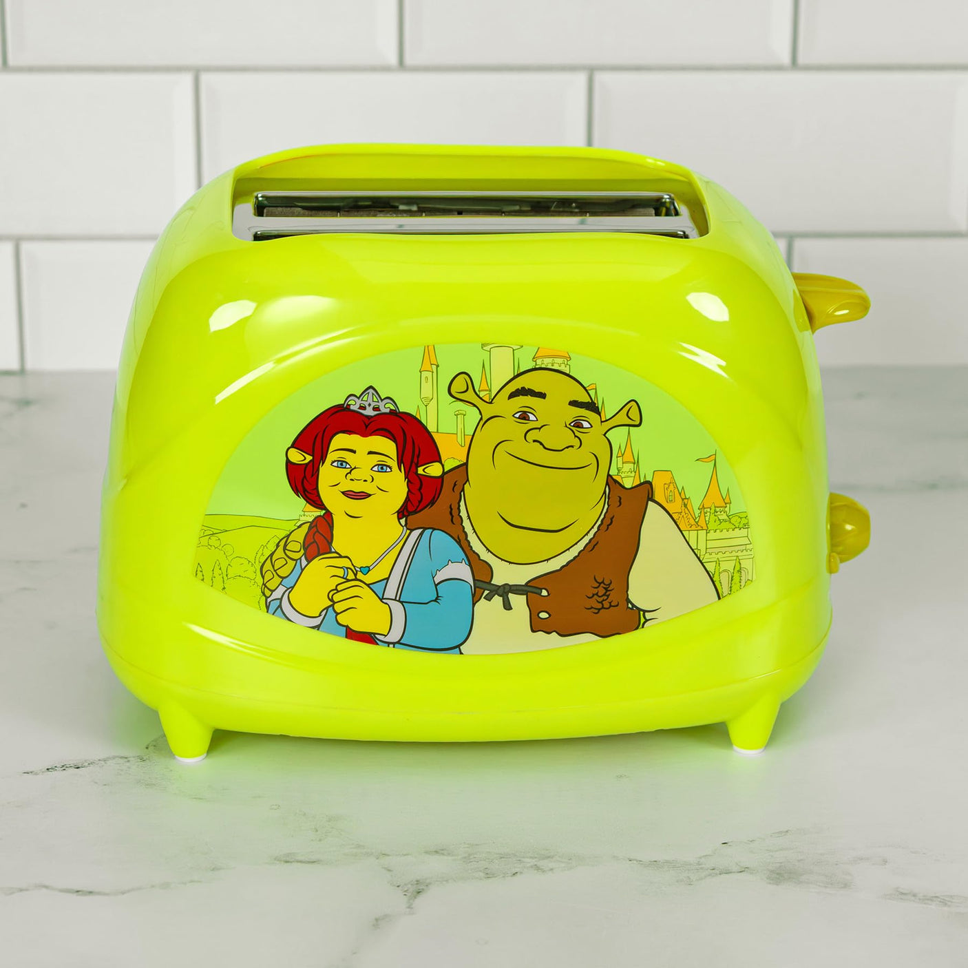 Uncanny Brands Bob Ross Toaster - Toasts Bob's Iconic Face onto Your Toast