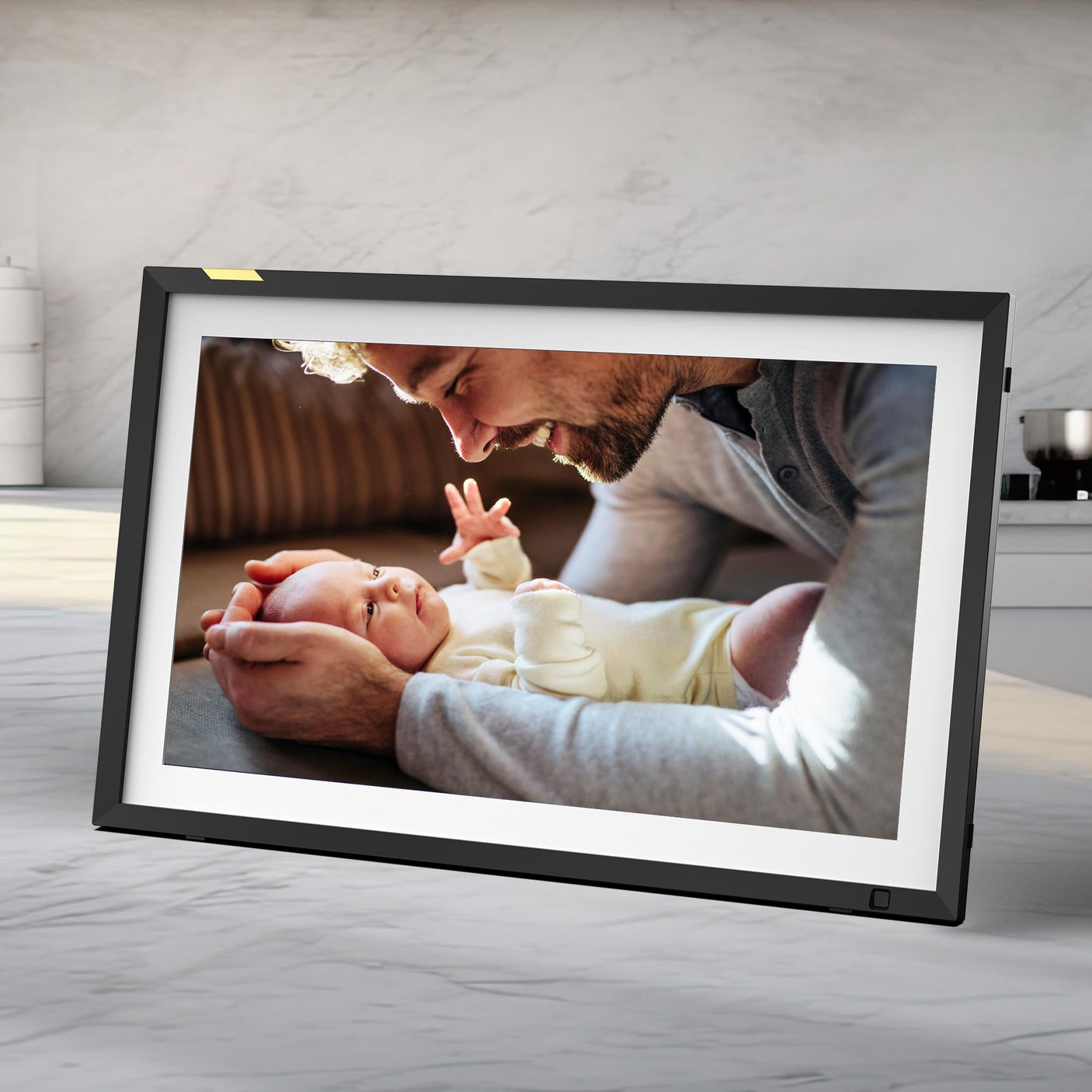 Nixplay Digital Picture Frame [AI-Enhanced] Stunning HD Touch Screen Display | Perfect Digital Picture Frame for Gifting | Auto-Rotation Feature, Securely Share Photos/Videos via Email or App | 10.1"